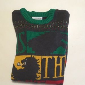 Game of Thrones holiday sweater, large size, in very good condition.